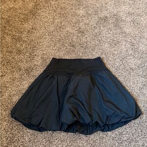 Aerie Black Bubble Hem Skirt - Women